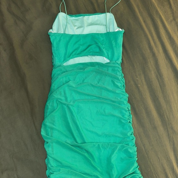 Hello Molly Favorite Things mini dress in green - Picture 8 of 12